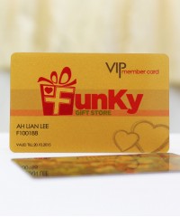 Gold PVC Card(4pcs)